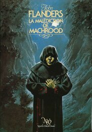 Le Livre NéO 122 de John Flanders ( Jean RAY ) pour La Malédiction de Machrood , inédit Éo NÉO Oswald 1984 .