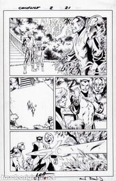 Alan Davis - Thanos The Infinity Conflict 2 p21 - Planche originale