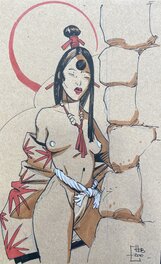 Hub - Geisha - Original Illustration