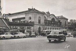 Gare Montparnasse fin années 50 Gare Montparnasse fin années 50