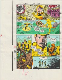 New Mutants - Original art