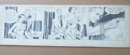 Alex Raymond - Alex Raymond Rip Kirby strip #2570 dtd 5-18-54 - Planche originale