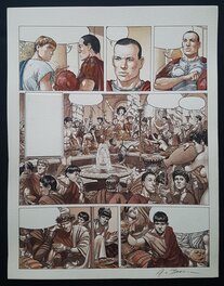 Benn - Murena - De sable et de sang - mise en couleurs planche 43 - Original art