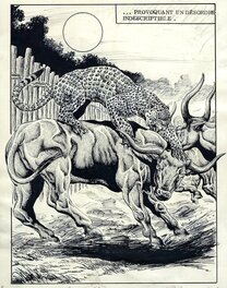 Planche originale - Kalar - Le Bestiaire & Kalar 65 "Les Provocateurs"