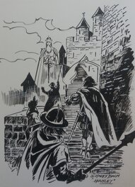 Harry Balm - Hamlet - Original Illustration