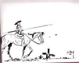 André Juillard - Don Quijote - Illustration originale