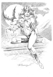 Romero - Vampirella - Illustration originale