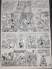 Willy Lambil - Les Tuniques Bleues - Des bleus et des bosses - Planche originale