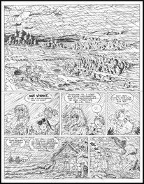 Jean Léturgie - Planche originale 31 de Percevan T3 : L'Epée de Ganaël - Planche originale