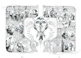 Planche originale - Dans la tête de Sherlock Holmes Pl 12-13