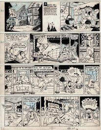 Willy Vandersteen - Bob et Bobette / Suske en Wiske V1 - Eiland Amoras - planche 27 - Comic Strip