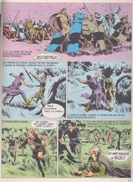 Planche colorisée en album. Planche colorisée en album.