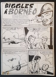 Biggles à Borneo - planche 01