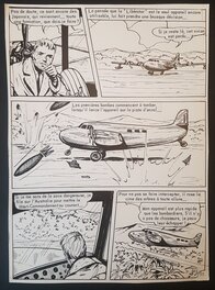 Guicha - Biggles à Borneo - planche 55 - Planche originale