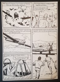 Guicha - Biggles à Borneo - planche 62 - Planche originale