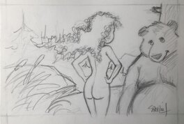 Croquis préparatoire Croquis préparatoire