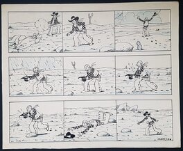 Marijac - Jim Boum - Coeur vaillants planche de 1937 - Comic Strip