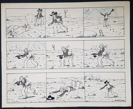 Marijac - Jim Boum - Coeur vaillants planche de 1937 - Planche originale