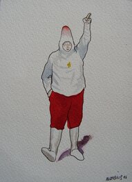 Moebius - Un petit. signe - Illustration originale