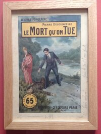 La Couverture Originale sous Cadre . La Couverture Originale sous Cadre .