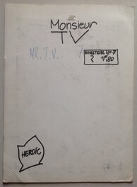 Le Verso de L'Original avec indication Monsieur TV Etc...etc... Le Verso de L'Original avec indication Monsieur TV Etc...etc...
