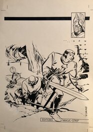 Yves Chaland - Le chevalier blanc - Original Cover