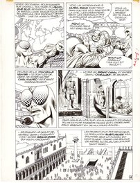 Titans - Planche originale