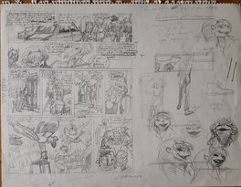 Max Cabanes - J'aurais aimé vous y voir - Original art