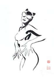 David W. Mack - Catwoman par Mack - Original Illustration