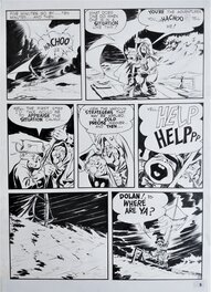 Will Eisner - Spirit 1950 - Sammy the explorer p 5 - Planche originale