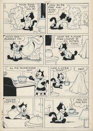 Otto Messmer - Felix the cat - Planche originale