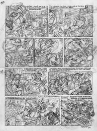 François Walthéry - Natacha tome 23 « Sur les traces de l’épervier bleu » - planche 36 - Comic Strip