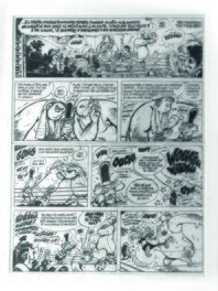 Marc Wasterlain - Monsieur Bonhomme - Planche originale