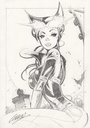 Paul Green - Catwoman - Original Illustration