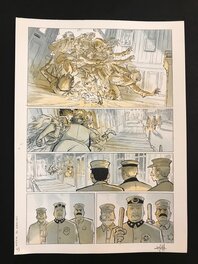 Julien Maffre - Planche couleurs 43 de STERN tome 02 : La cité des sauvages - Planche originale