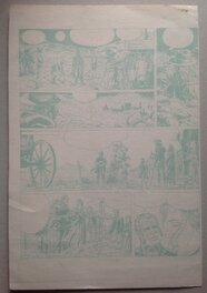 Le Verso , Dessin Réalisé au Dos d'un Bleu de Durango . Le Verso , Dessin Réalisé au Dos d'un Bleu de Durango .