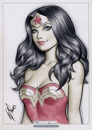 Warren Louw - Wonderwoman - Original art