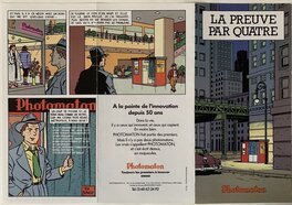 Dépliant : verso et "couverture" (à droite) Dépliant : verso et "couverture" (à droite)