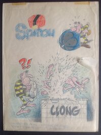 La Couverture avec son Calque de Couleur au Format entier de 27,5 X 36 Cm . La Couverture avec son Calque de Couleur au Format entier de 27,5 X 36 Cm .