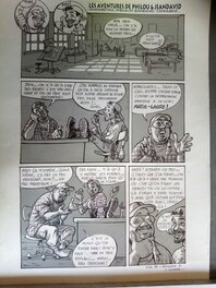 Philippe Buchet - Philou et Jean david - Comic Strip