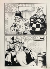 Paolo Piffarerio - Alan Ford n° 131 Luna Park pl 119 - Planche originale