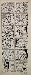Maurice Cuvillier - Sylvain et Sylvette - Planche originale