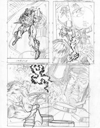 Tom Grindberg - Silver surfer 109 pages1-4 - Original art