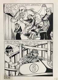 Paolo Piffarerio - Alan Ford n° 131 Luna Park pl 44 - Planche originale