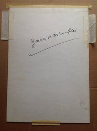 Le Verso de La Couverture Originale . Le Verso de La Couverture Originale .