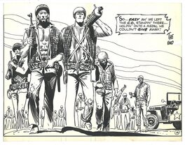 Joe Kubert - Our Army at War # 261 p.14 . - Comic Strip