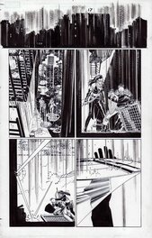 John Romita Jr. - FALLEN SON : THE DEATH OF CAPTAIN AMERICA #3 PAGE 17 - Planche originale