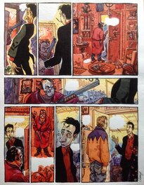 Jean-Christophe Chauzy - Chauzy Un Monde Merveilleux 2 Béton Armé Planche Originale en Couleur Directe - Comic Strip