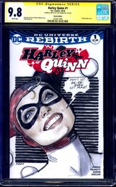 Clay Mann Harley Quinn Sketch CGC