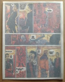 La Planche Originale de Chauzy au Format entier avec Son Calque des Textes . La Planche Originale de Chauzy au Format entier avec Son Calque des Textes .